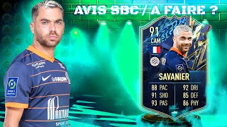 FIFA 22 AVIS SBC SAVANIER TOTS TOP OU FLOP [upl. by Syst]