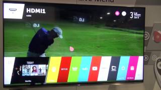 LG WebOS Smart TV  Which first look from CES 2014 [upl. by Assilram]