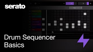 Drum Sequencer Basics in Serato Studio [upl. by Wilde91]