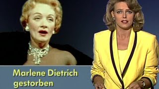 Marlene Dietrich gestorben 1992 [upl. by Huai464]