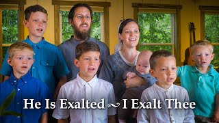 He Is Exalted  I Exalt Thee Medley  Sounds Like Reign [upl. by Taddeo]