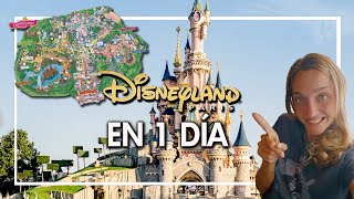 🧚‍♀️ MEJOR RUTA para visitar DISNEYLAND PARIS en 1 DÍA paso a paso ✨ [upl. by Kristen]