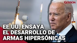 EEUU prueba con éxito el desarrollo de ARMAS HIPERSÓNICAS en medio de amenazas nucleares de Rusia [upl. by Depoliti771]