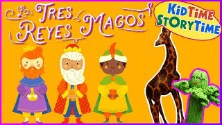 Los Tres Reyes Magos  Bilingual Kids Books Read Aloud about ColorsColores [upl. by Godfree944]