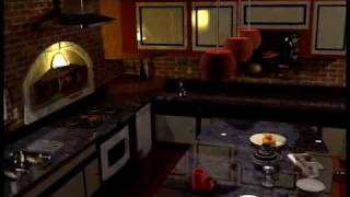 Sketchup Kerkythea Kitchen Animation [upl. by Yesteb]