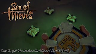 Sea of Thieves  Shores of Gold  How to get the Kraken Medallion  North Vault [upl. by Rednas]