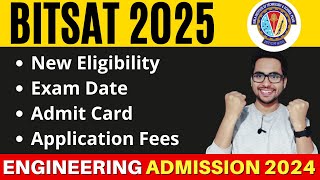 BITSAT 2025 Registration Date  Application Form Exam Date  BITS Pilani Admission 2025  GyanRoof [upl. by Helve]