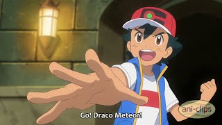 Ashs Dragonite use Draco Meteor  Pokemon Journeys [upl. by Fernandes]