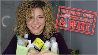 HOW TO PROPERLY APPLY CURLY HAIR PRODUCTS FOR FRIZZ FREE CURLS AND DEFINED RESULTS [upl. by Adnwahsat]