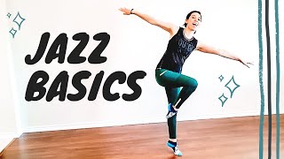 Jazz Dance Basics for Absolute Beginners  Follow Along Terminology Tutorial [upl. by Alleuol704]