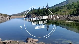 Tour de létang de Fage Belle Ariège [upl. by Neelsaj]