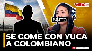 YUDITH FÉLIZ SE COME CON YUCA A COLOMBIANO QUE PIDIÓ A DOMINICANOS SE LE EXIJA VISA [upl. by Kirshbaum]