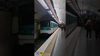 Métro ligne 10 RATP Départ dun MF67 A2 n°125 à La MottePicquet Grenelle ratp shortsvideo [upl. by Onid]