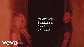 Shakira  Chantaje Audio ft Maluma [upl. by Lurleen]