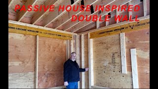 PASSIVE HOUSE DOUBLE WALL [upl. by Tyrus]