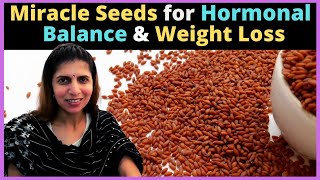 Miracle Seeds For Hormonal Balance Weight Loss  Garden Cress  Halim Seeds or Aliv Seeds  Hindi [upl. by Wilek883]