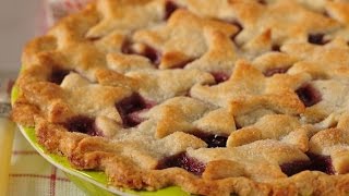 Cherry Pie Recipe Demonstration  Joyofbakingcom [upl. by Oeniri648]