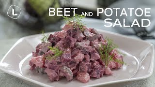 Beet and Potato Salad  Food Channel L Recipes [upl. by Araem]