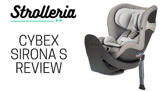 Cybex Sirona S Convertible Car Review [upl. by Amie510]