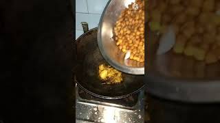 🌹🌹❤️❤️Ubla Hua Chana Fry😋😋Breakfast Item shorts [upl. by Alletnahs]