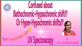 Electronic transitions simple way  chromophore  auxochrome and shifts in uv visible spectroscopy [upl. by Hsur]