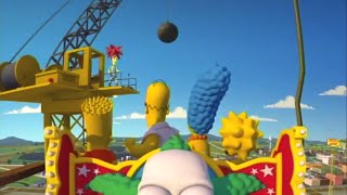 The Simpsons Ride Springfield Media Announcement and POV [upl. by Waverly]