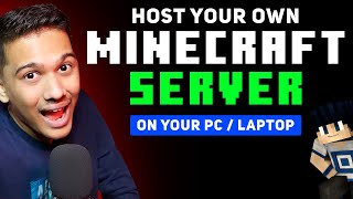 Make Your Own Minecraft Server on Your PC  Laptop [upl. by Leviralc]