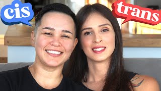 NAMORO UMA TRANS e sou LĂ‰SBICA CIS  Feat Mariana Rinaldi [upl. by Vanderhoek630]