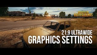 Ultrawide Graphics Settings  Battlegrounds PUBG [upl. by Ejroj]