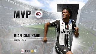 Juan Cuadrado March MVP powered by EA [upl. by Jariv150]