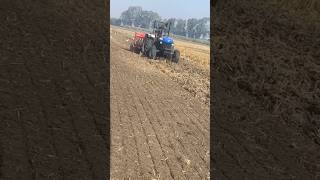 New holland 5620  new holland on gurbazz 9ft superseeder 🔥 [upl. by Jeaz635]