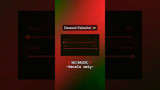 Dami Falastini Vocals Only [upl. by Letsyrc]