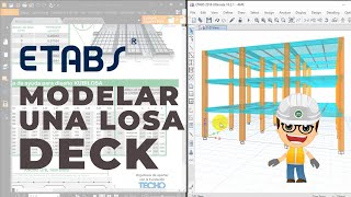 Cómo modelar una losa Deck [upl. by Jemy555]