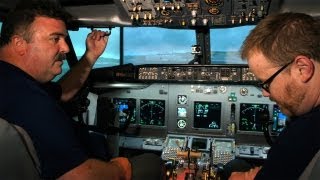 Tested Flying the Boeing 737 Flight Simulator [upl. by Redmer759]