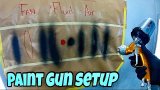 How to Setup your Paint Gun to Spray a Car Guide [upl. by Sidoon]