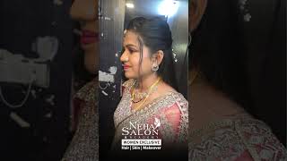 Bridal Makeup Services Neha Salon and Academy [upl. by Amocat224]