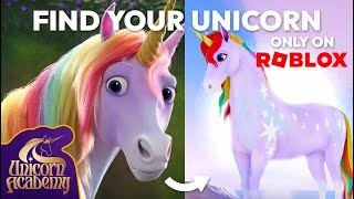 Unicorn Academy On Roblox 🦄 Ride Unicorns in Wild Horse Islands  Games for Kids [upl. by Airottiv]