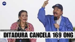 Ortega Murillo CANCELAN 169 ONG evangélicas Iglesia Morava Save the Children y otras asociaciones [upl. by Norabal]