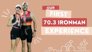 Our FIRST 703 HALF IRONMAN experience in Waco TX pre amp post race details [upl. by Edana]