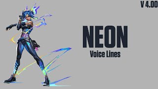 Neon Voicelines ValorantEN [upl. by Stern120]