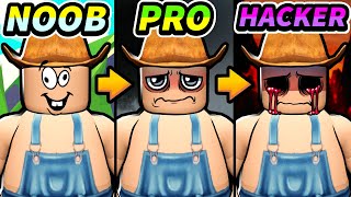 Roblox NOOB vs PRO vs HACKER [upl. by Charleton703]