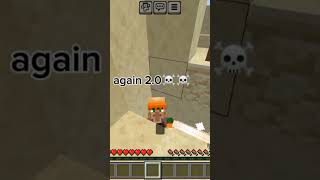 again 20 ☠️☠️memes minecraft gaming [upl. by Attenor238]