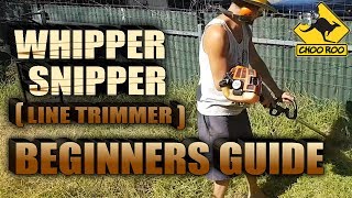 How to use a WHIPPER SNIPPER beginners guide [upl. by Stimson]