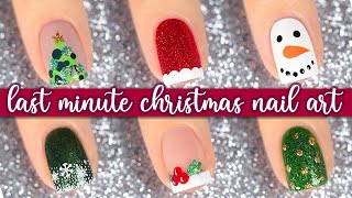 EASY Christmas Nail Art Designs Compilation for Beginners  KELLI MARISSA [upl. by Seravat]