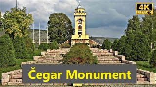 CEGAR MONUMENT 4K  Чегар  Nis  Serbia [upl. by Ertha]