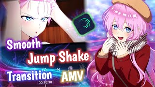 Tutorial Smooth Jump Shake amp Null Transition Fake Zoom  Alight Motion [upl. by Ailem761]