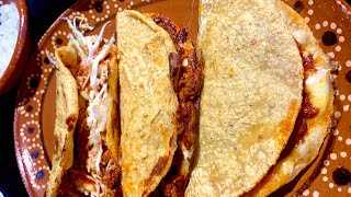 QUESADILLAS DE CHICHARRON PRENSADO  COMO LAS DEL MERCADO [upl. by Qahsi]