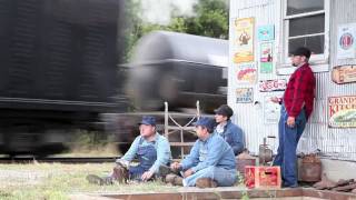 Nickel Plate steam locomotive 765 rolls out of the past in Carland MI [upl. by Fogarty788]