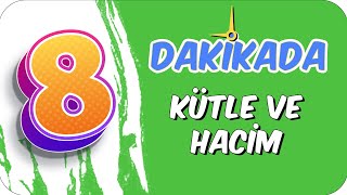 8dkda KÜTLE VE HACİM [upl. by Lletnuahs]