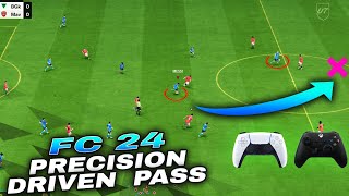 Simple Trick To Send Deadly Precision Driven Through Balls in FC 24 [upl. by Richardson217]